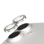PanzerGlass SAFE. by ® Camera Lens Protector Glitter Silver iPhone 16 | 16 Plus