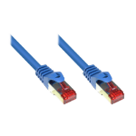 Alcasa CAT6 S/FTP 25 m networking cable Blue S/FTP (S-STP)