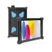 Mobilis 050056 tablet case 27.7 cm (10.9") Bumper Black