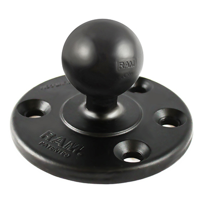 RAM Mounts Large Round Plate with Ball