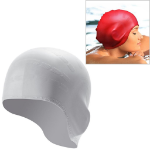 Noname EU Product - Waterproof Silicone Swimming Cap - Silver