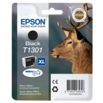 Epson C13T13014010/T1301 Ink cartridge black XL, 945 pages 25,4ml for Epson Stylus SX 525/WF 3500