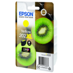 Epson C13T02H44020/202XL Ink cartridge yellow high-capacity Blister Acustic Magnetic, 650 pages 8,5ml for Epson XP 6000