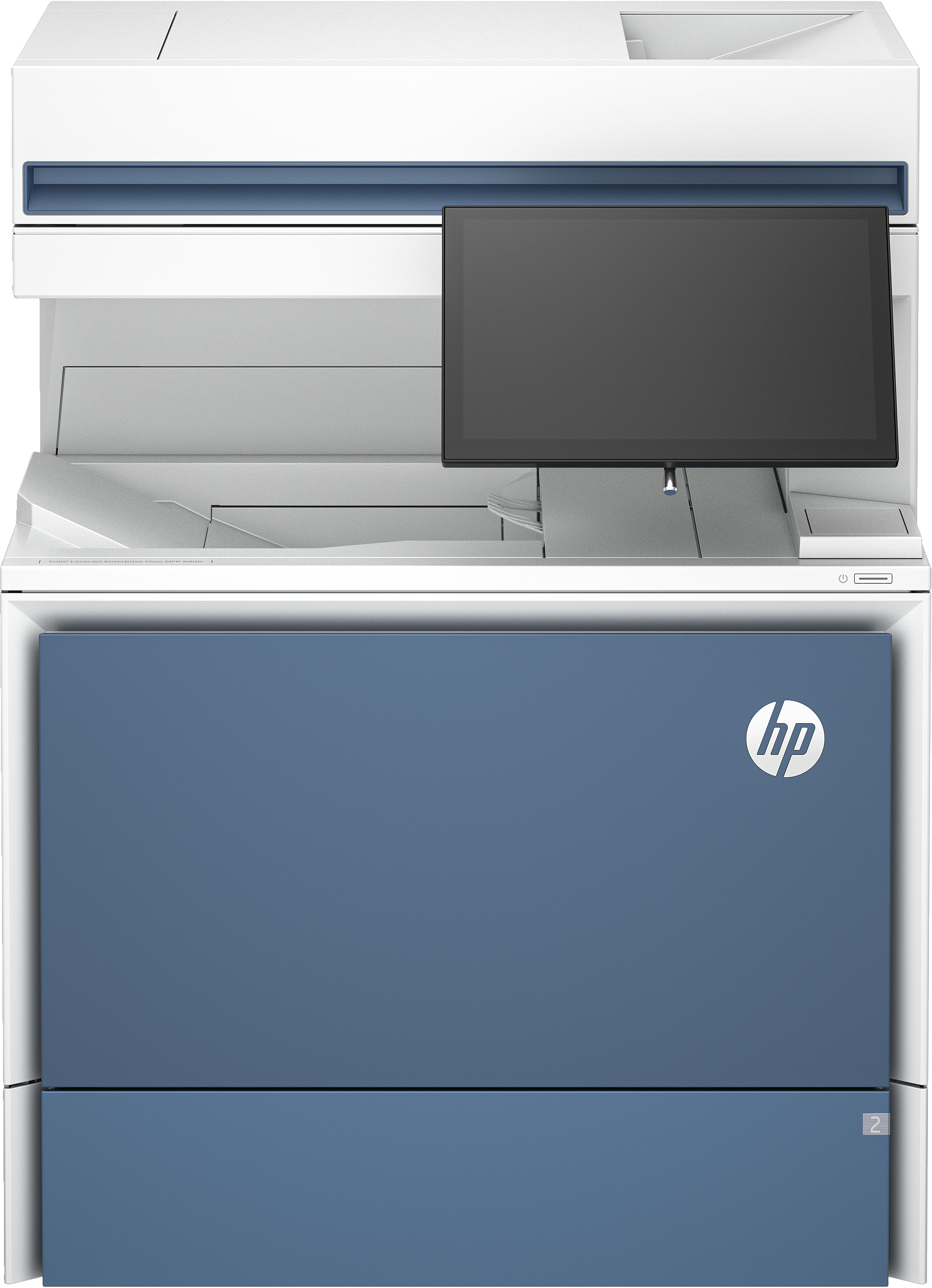 Image of HP Color LaserJet Enterprise Flow MFP 6800zf Printer, Print, copy,...