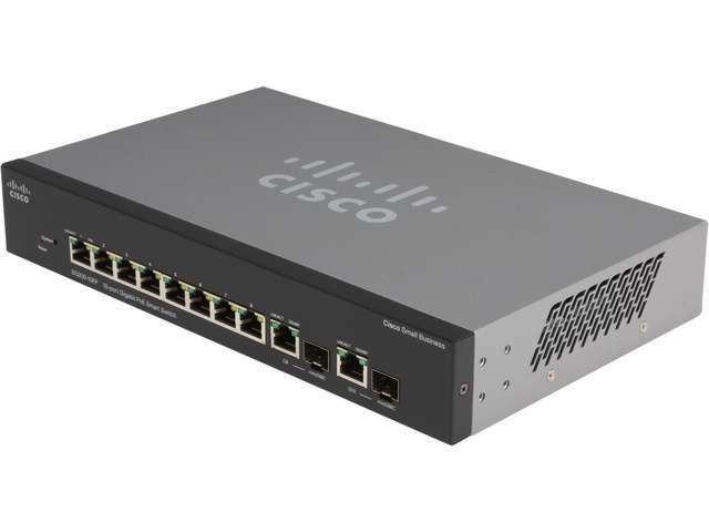 Cisco SG200-10FP-NA-RF 50-Port Gigabit Network Switch