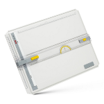 Aristo AR70332 drawing board A3 (297x420 mm) Grey, Transparent, White, Yellow