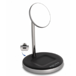 DeLOCK 66468 oplader voor mobiele apparatuur Smartphone Zwart, Grijs, Wit USB Draadloos opladen Snel opladen Binnen