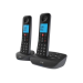 British Telecom D93MWS00 DECT telephone Caller ID Black