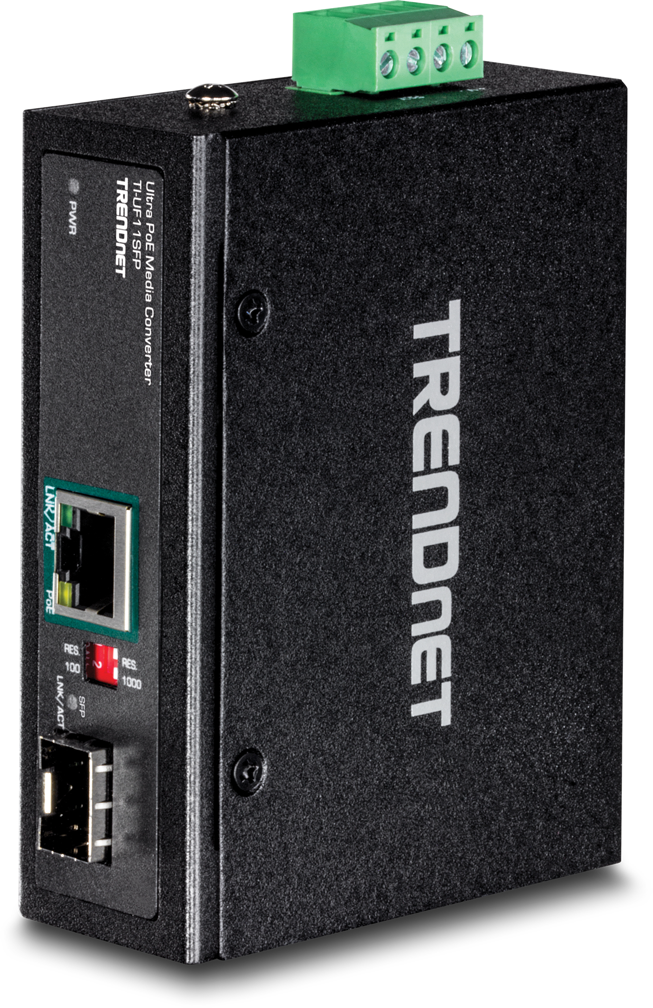 Image of Trendnet TI-UF11SFP network media converter Internal 1000 Mbit/s Black