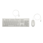 HP 225 Wired Mouse and Keyboard Combo Cashmere White