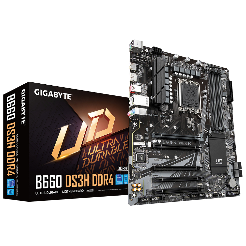 Gigabyte B660 DS3H DDR4 motherboard Intel B660 LGA 1700 ATX
