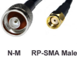 Premiertek PT-NM-RSMA-5 coaxial cable RG-58U 196.9" (5 m) RP-SMA Black