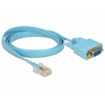 DeLOCK 63341 serial cable Blue 1 m DB-9