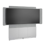Middle Atlantic Products FM-DS-6675FW-KD8W TV mount 2.06 m (81") Grey, Silver, White