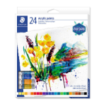 STAEDTLER Staed Acrylic Paint Asst Bx24