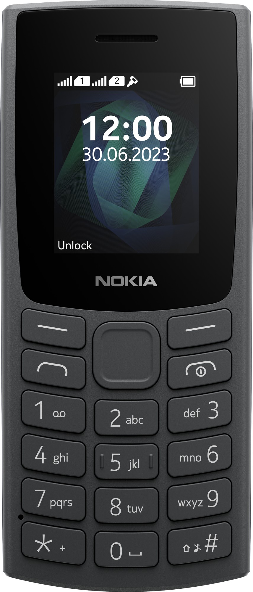 Nokia 105 4.57 cm (1.8") 78.7 g Charcoal Feature phone