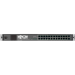 Tripp Lite NSU-G24C2P08 network switch Unmanaged Gigabit Ethernet (10/100/1000) Power over Ethernet (PoE) 1U Black