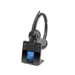 POLY Savi 8420 Headset Wireless Head-band Office/Call center Bluetooth Black