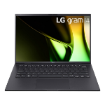 LG Gram 14Z90S Intel Core Ultra 7 155H Laptop 14" WUXGA 16 GB LPDDR5x-SDRAM 512 GB SSD Wi-Fi 6E (802.11ax) Windows 11 Pro Black