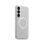 PanzerGlass CARE by ® Flagship Case Transparent Urban Combat w. White Qi Compatible Samsung Galaxy S25+