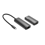 Microconnect MC-USBCHDMIEXT-30M AV extender Silver
