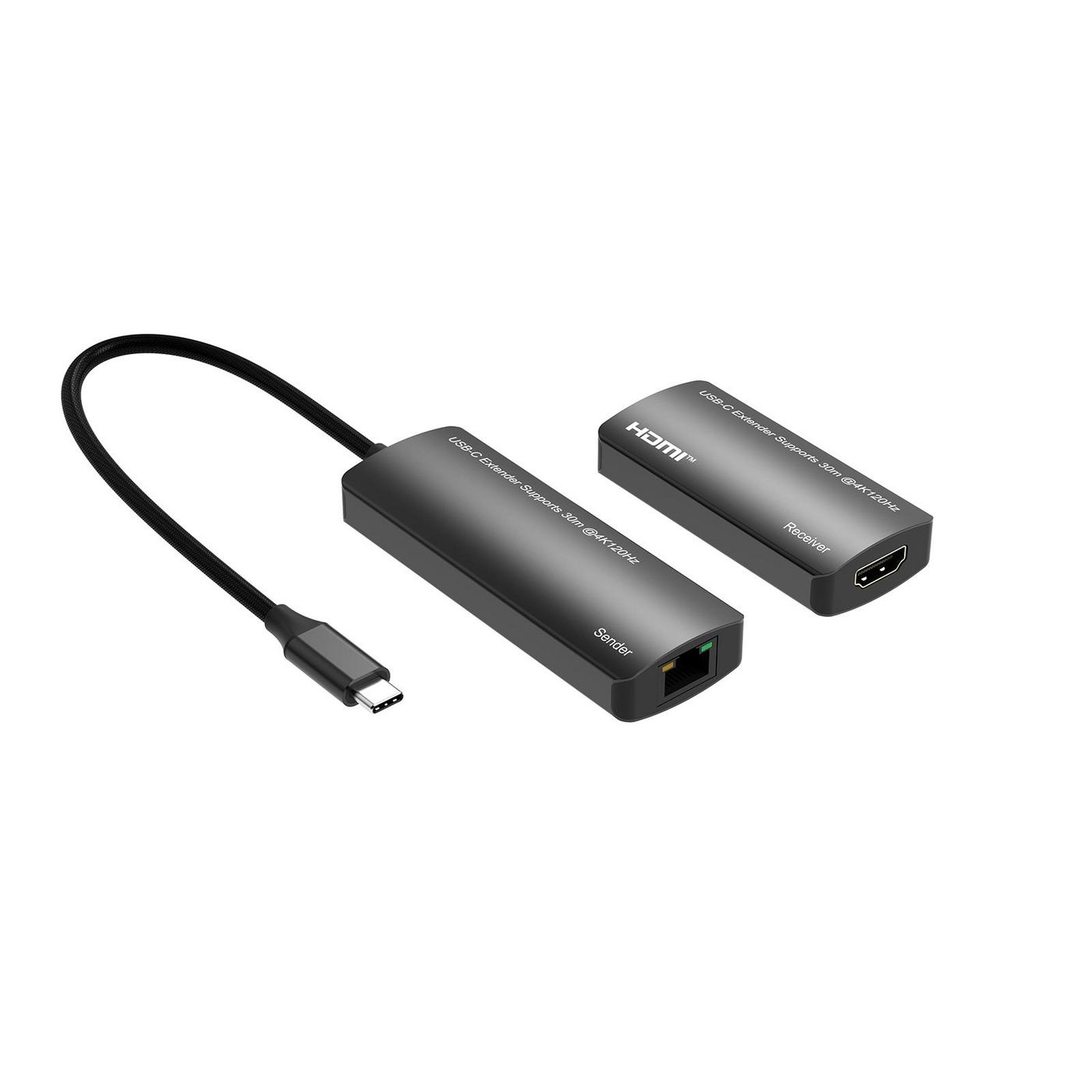 Microconnect Silver Mc-Usbchdmiext-30M Av Extender
