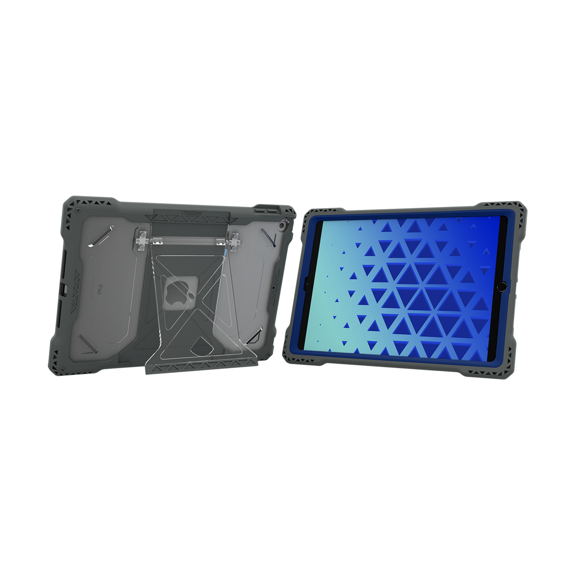 MAXCases Shield Extreme-X2 for iPad 9 10.2" (Fits iPad 7/8) (Blue