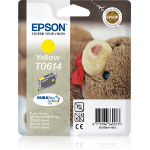 Epson Teddybear inktpatroon Yellow T0614 DURABrite Ultra Ink