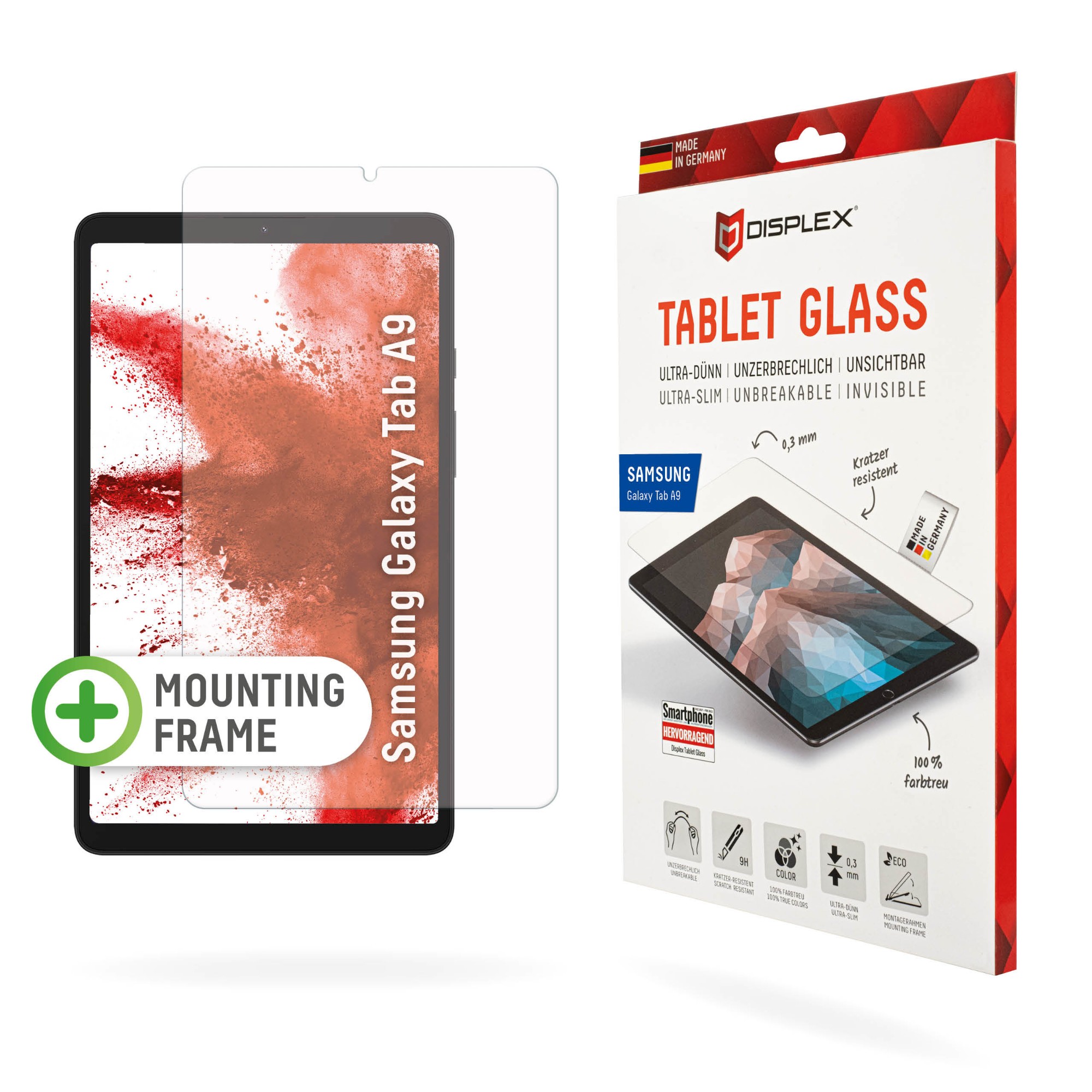 E.V.I. 01937 tablet screen protector Clear screen protector Samsung 1 pc(s)