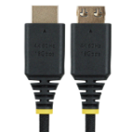 StarTech.com 2m (6ft) High Speed HDMI Cable with Gripping Connector, Ultra Flexible HDMI Cable, 4K 60Hz/1440p 144Hz w/HDR10/ARC, 18Gbps, High Flex Braided HDMI Cord