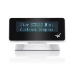 Star Micronics SCD222U 20 chiffres USB 2.0 Blanc