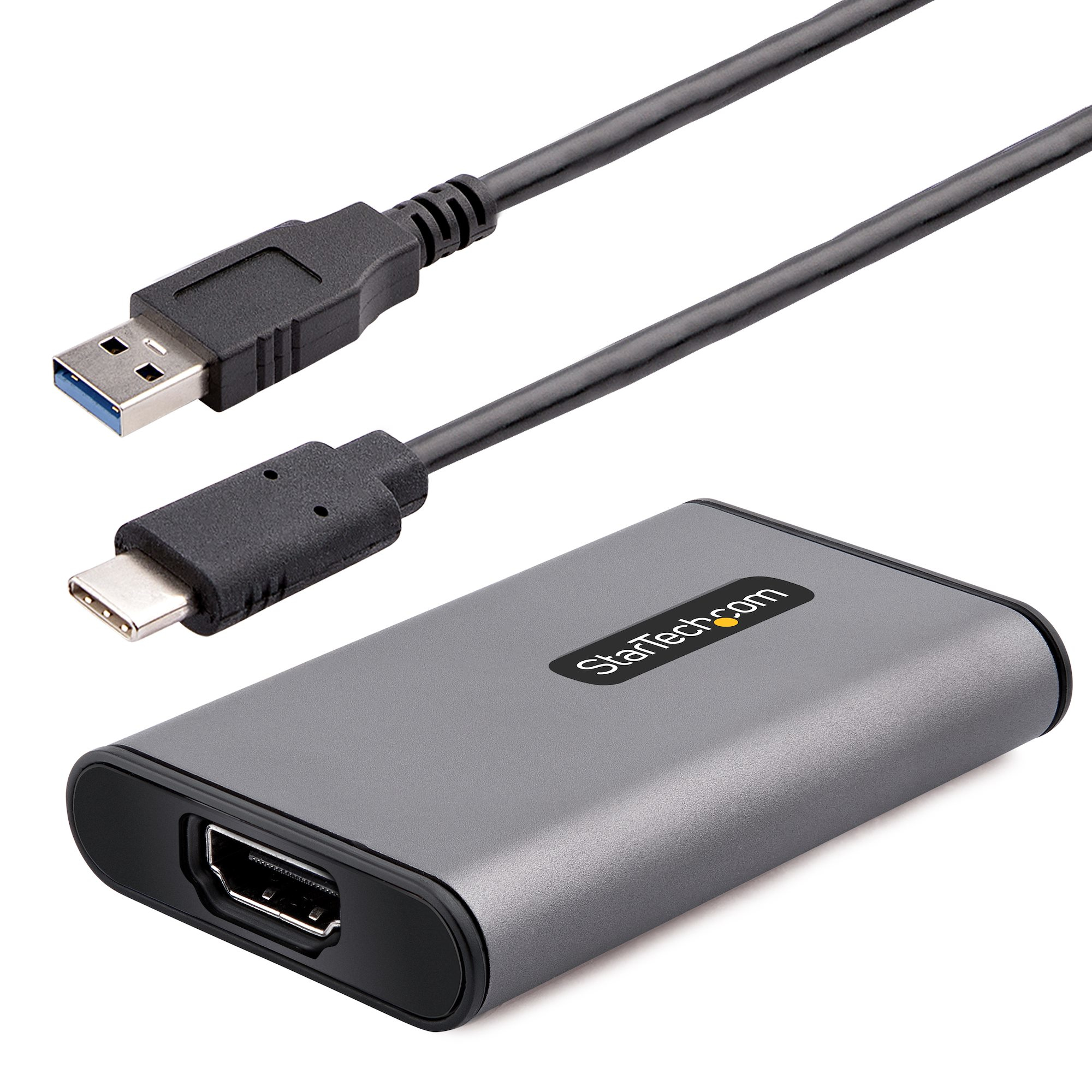 StarTech.com USB 3.0 HDMI Video Capture Device, 4K 30Hz Video Capture Adapter/External USB Capture Card, UVC, Live Stream, Screen Recorder, Works w/ USB-A, USB-C, TB3 - Windows/Mac/Ubuntu