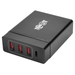 Tripp Lite U280-004-WS3C1 mobile device charger Black, Red Indoor