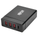 Tripp Lite U280-004-WS3C1 mobile device charger Universal Black, Red AC Indoor