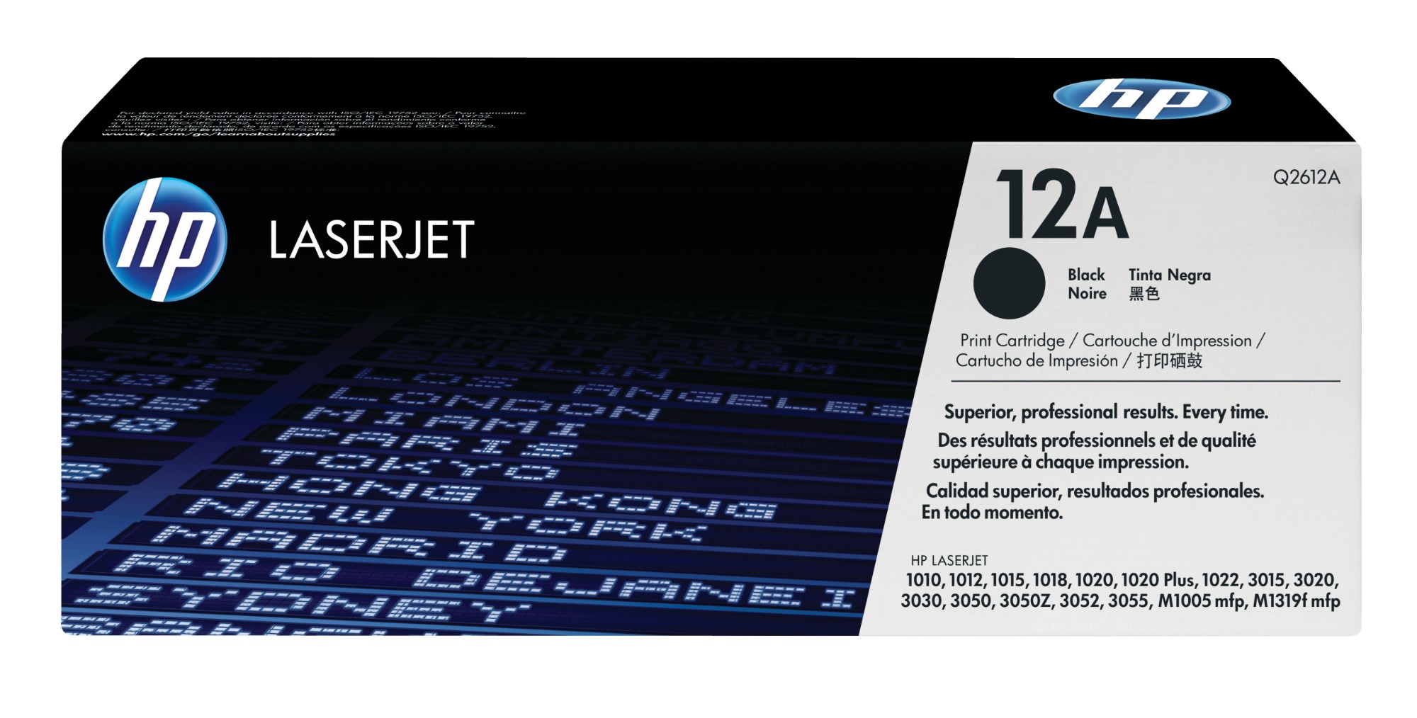 HP Q2612A/12A Toner cartridge black, 2K pages ISO/IEC 19752 for Canon LBP-3000