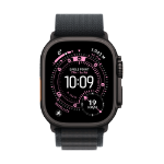 Apple MG9G4ZM/A slimme draagbare accessoire Band Zwart Titanium, Polyester, Spandex