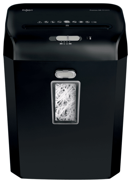 Rexel ProMax QS RES823 paper shredder Strip shredding 60 dB 22 cm Black
