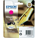 Epson C13T16234020/16 Ink cartridge magenta Blister Radio Frequency, 165 pages 3.1ml for Epson WF 2010