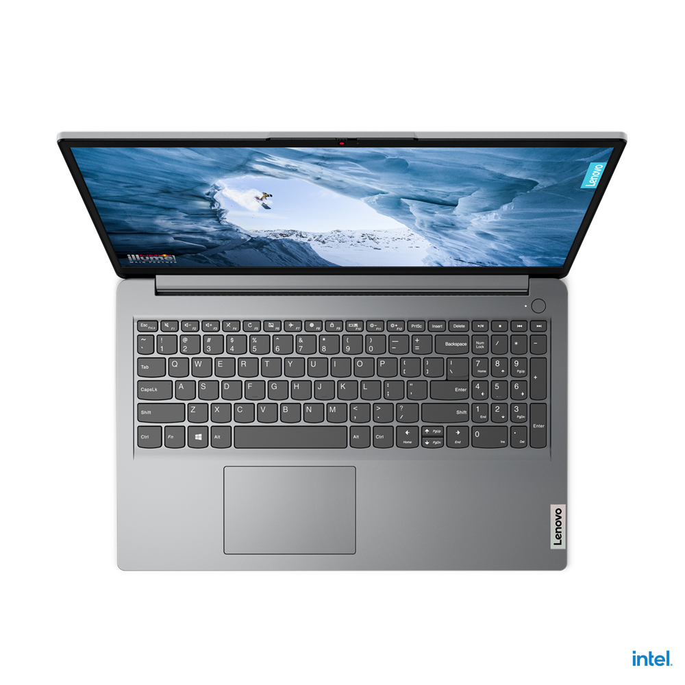 Lenovo IdeaPad 1 15IGL7 N5030 Notebook 39.6 cm (15.6") Full HD Intel® Pentium® Silver 4 GB DDR4-SDRAM 128 GB SSD Wi-Fi 6 (802.11ax) Windows 11 Home in S mode Grey