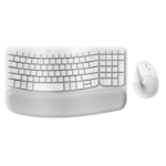 Logitech ERGO 920-013611 keyboard Mouse included Universal Bluetooth QWERTY US English White
