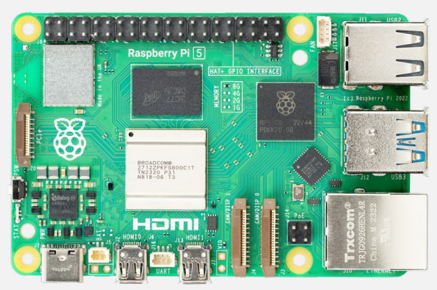 Raspberry Pi 5B development board 2400 MHz Arm Cortex-A76