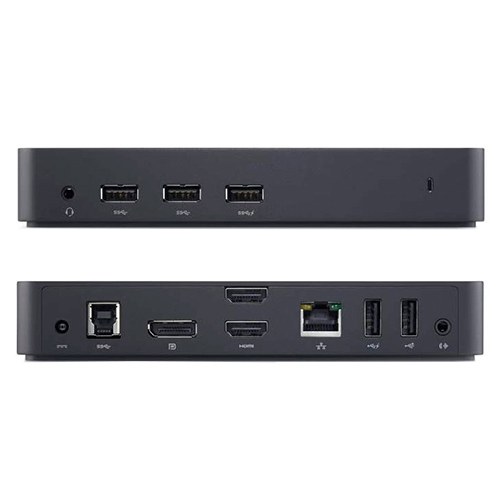 Image of DELL USB 3.0 Ultra HD Triple Video Docking Station D3100 SWI