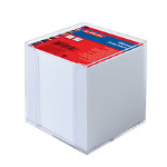 Herlitz 10410801 note paper dispenser Square Plastic White