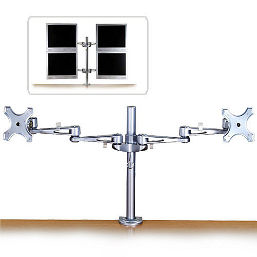 Image of Lindy Dual Clamp on long bracket