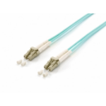 Equip LC/LC Fiber Optic Patch Cable, OM3, 0.5m