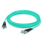 Titan 3-DX-ST-ST-5-AA InfiniBand/fibre optic cable 5 m OM3 Aqua colour