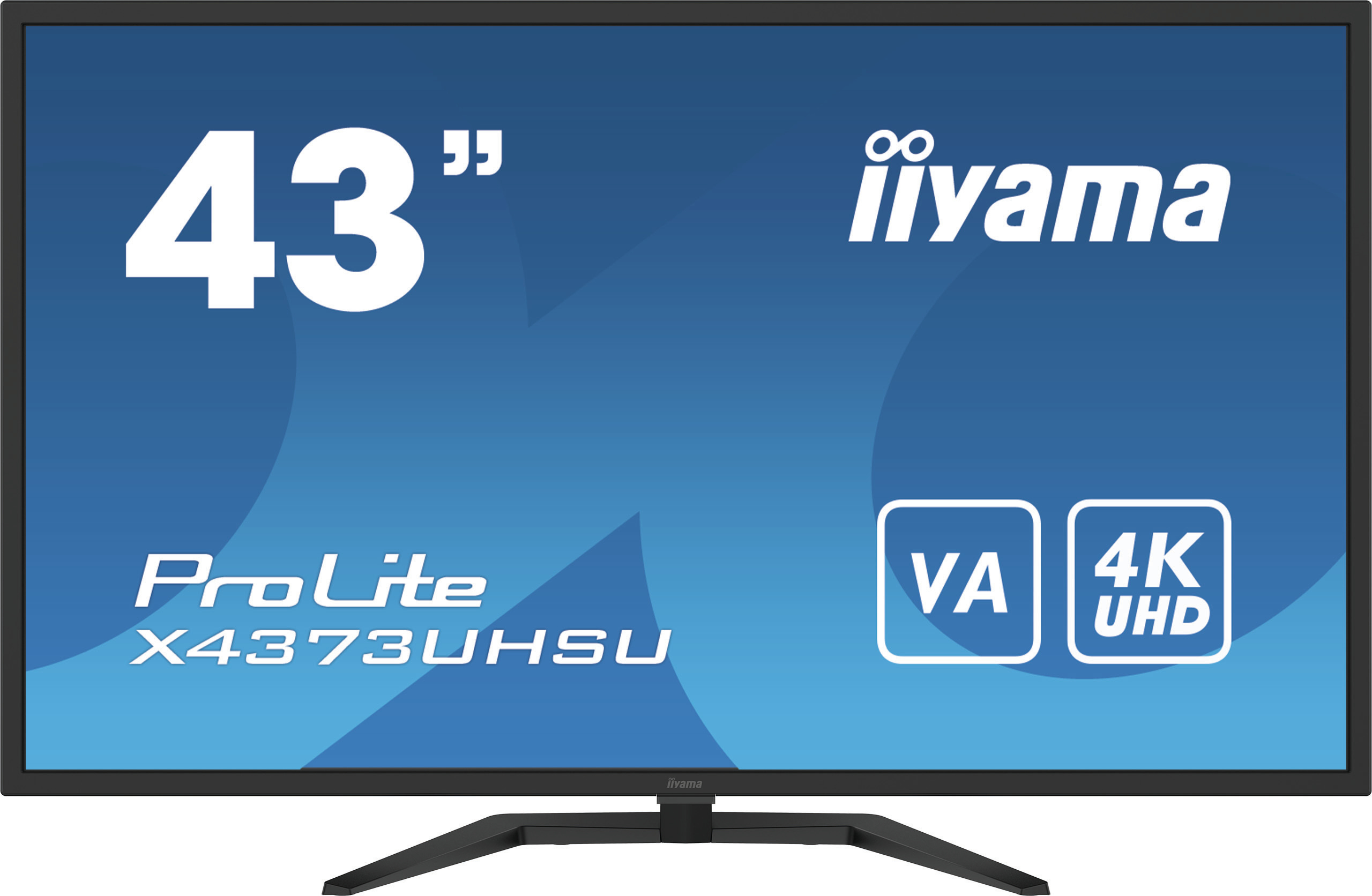 Image of iiyama ProLite X4373UHSU-B1 computer monitor 108 cm (42.5") 3840 x...
