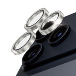 PanzerGlass ® Hoops® Glitter Silver Camera Lens Protector iPhone 17 Pro | iPhone 17 Pro Max | iPhone 16 Pro | 16 Pro Max