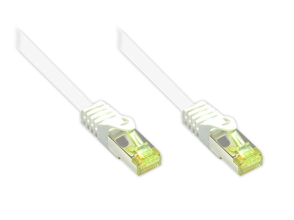 Alcasa Cat.7 S/FTP 3m networking cable White Cat7 S/FTP (S-STP)