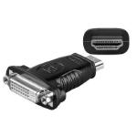 Microconnect HDM1924F cable gender changer DVI-D HDMI Black